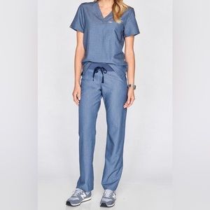 Figs Women’s set - heather denim